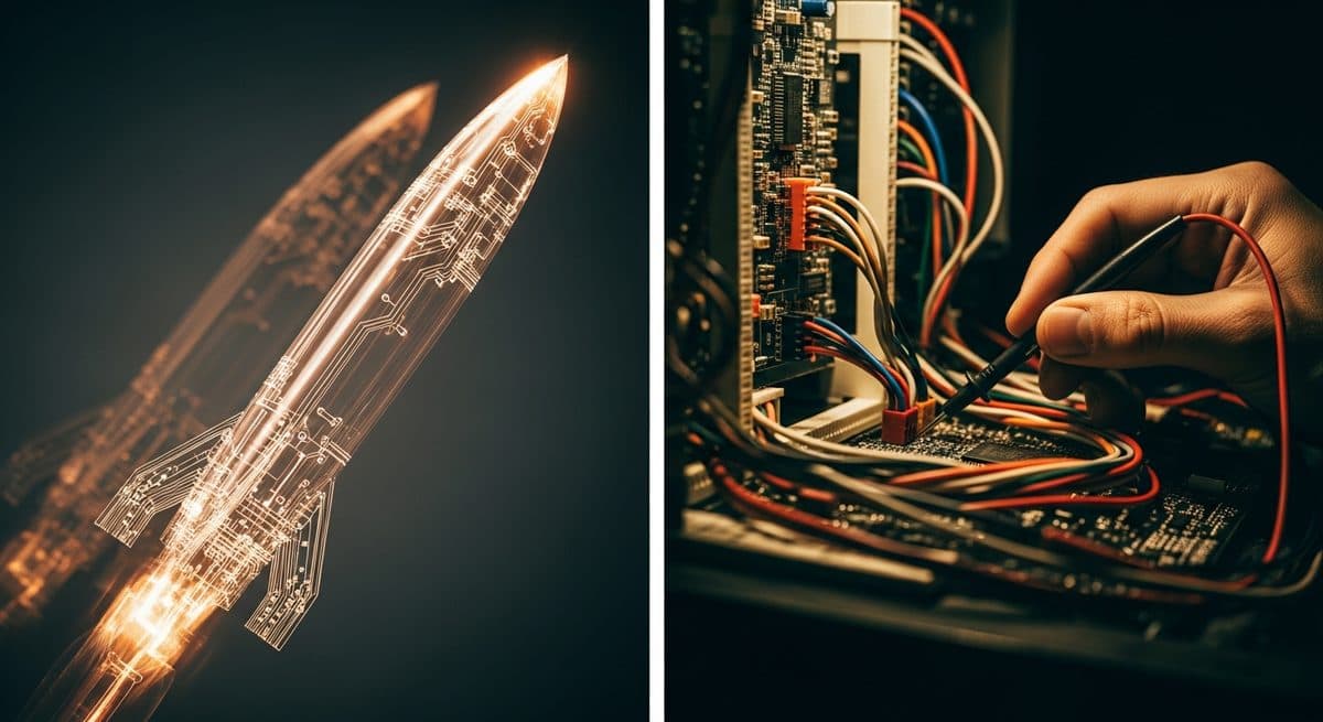 I Hired Two AI Developers. One Is a Rocket. The Other One Checks the Wiring.